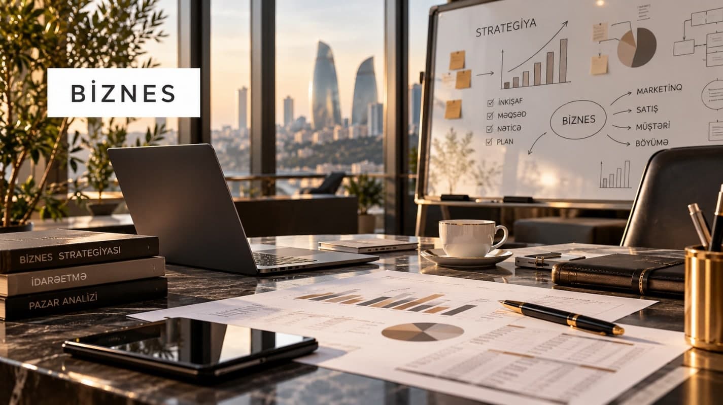 Biznes strategiyası lövhəsi və maliyyə sənədləri